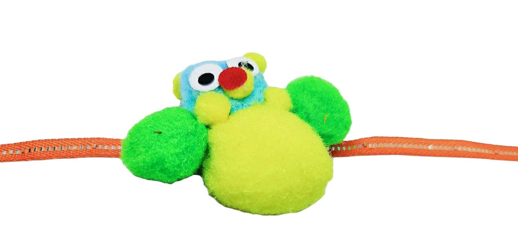 Kids Car Toy Rakhi Set of 3 - Cartoon Character Rakhi for Boys with Roli Chawal - View #3