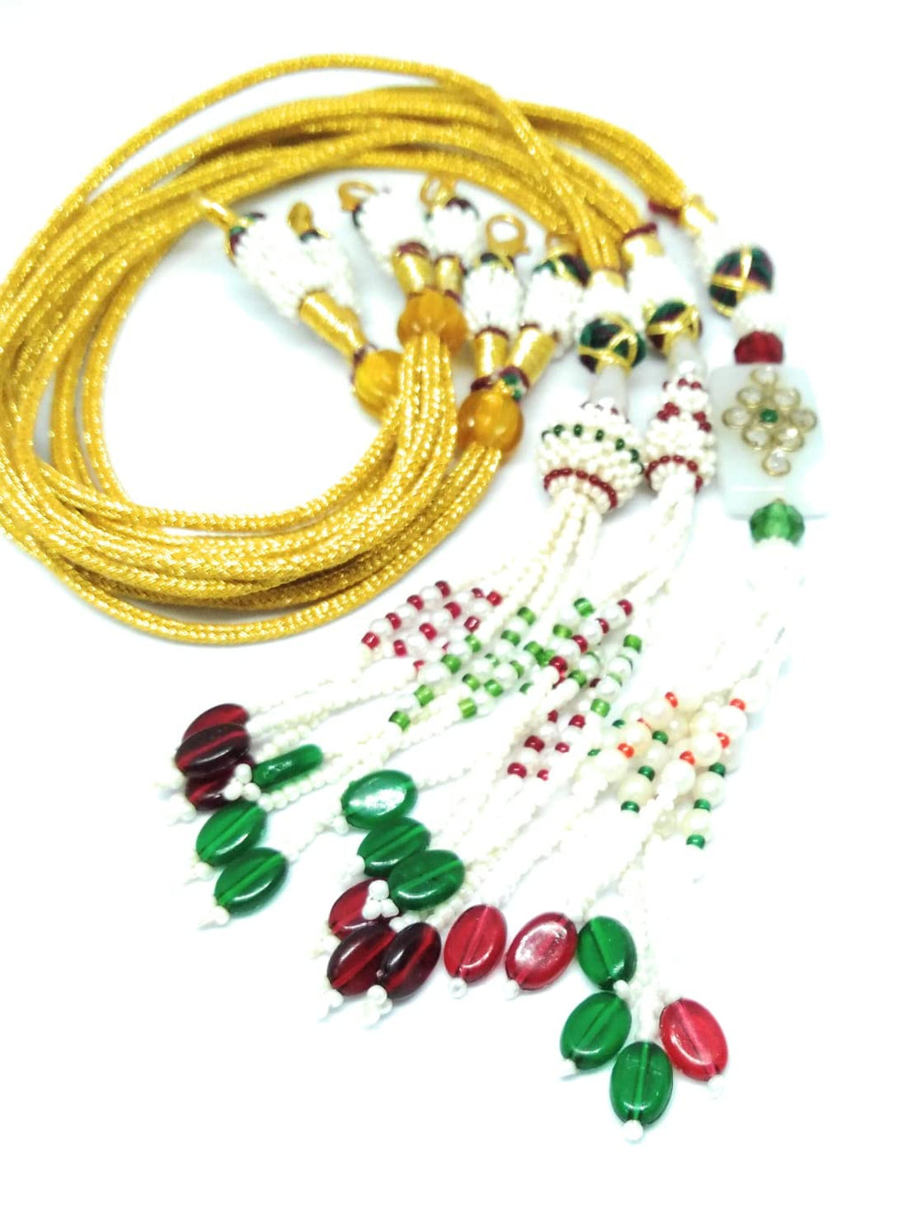 SHARALLE Adjustable Pearl Necklace Backrope Dori - Necklace Backrope Dori photo for backrope dori, jewellery making and bout...