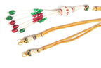 SHARALLE Adjustable Necklace Backrope Dori With Hook and Tassel detail photo 3 showing backrope dori, hooks, tassels and nec...