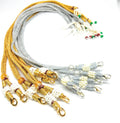 SHARALLE Adjustable Necklace Backrope Dori With Hook and Tassel - Pack of 6 - Necklace Backrope Dori photo for backrope dori...