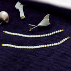 SHARALLE Pearl Hair Chain Jewellery Finding - Ear to Hair Connector - Jewellery Making Supplies photo for backrope dori, jew...